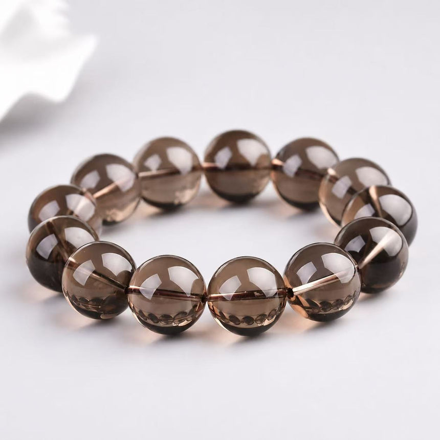 Natural Smoky Quartz Crystal Bracelet