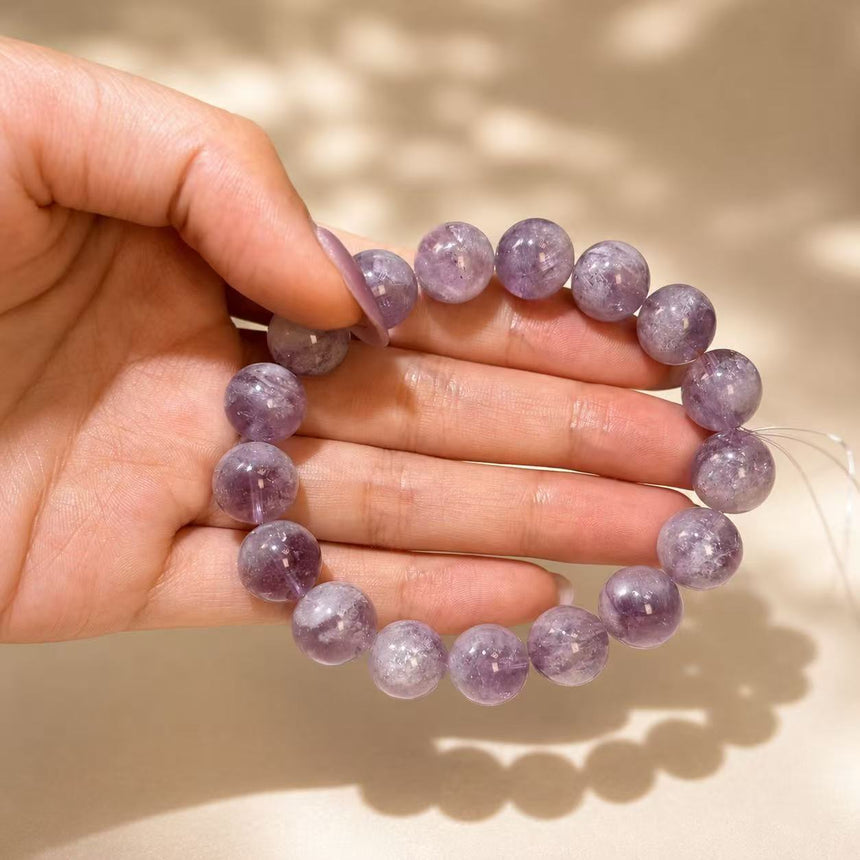 Natural Dream Amethyst Crystal Healing Bracelet
