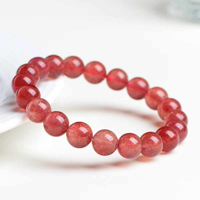 Love Positive Energy Strawberry Quartz Bracelet
